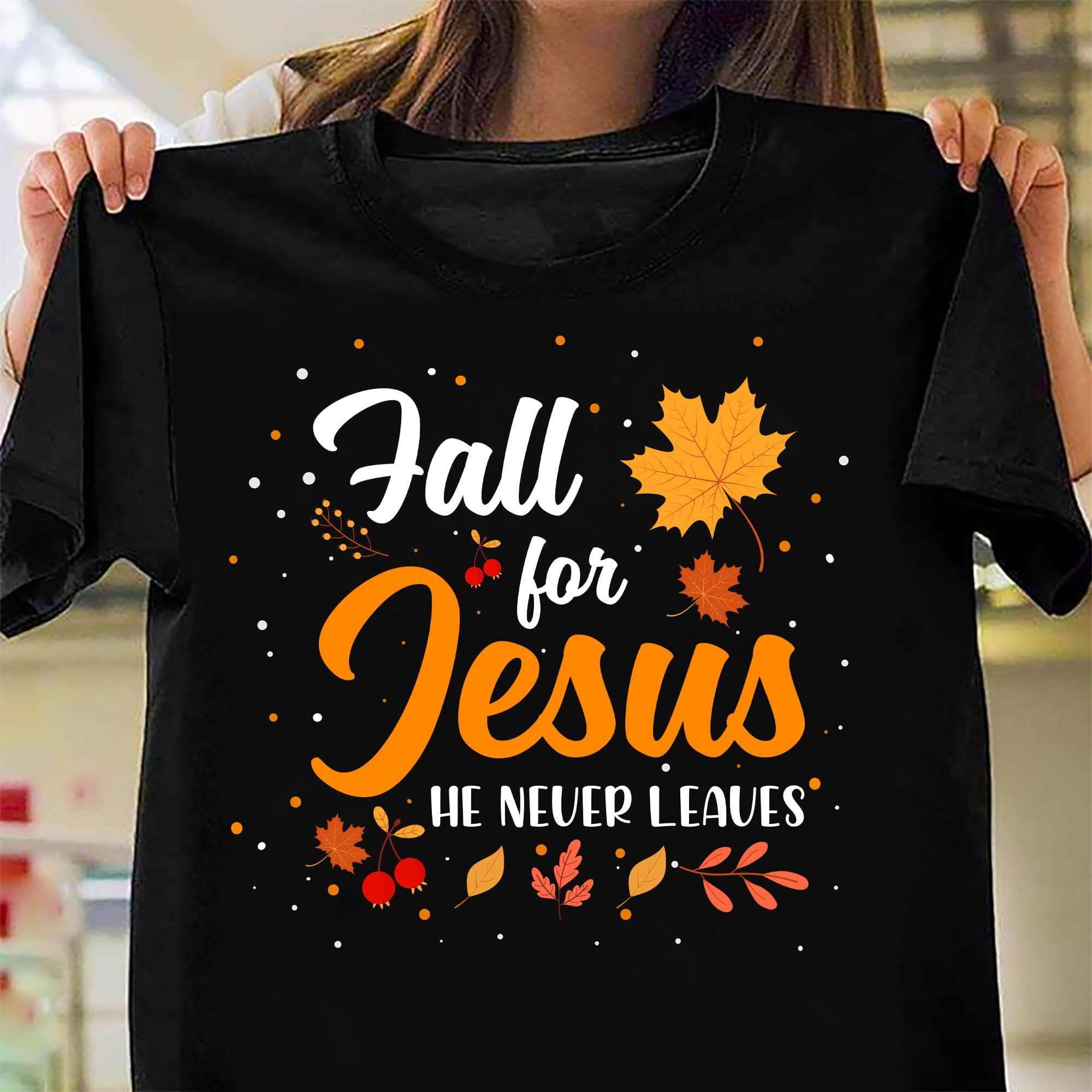 Fall for Jesus - He never leaves, Fall the God season