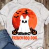 French boo-dog - Frenchie white ghost costume, Frenchie dog lover