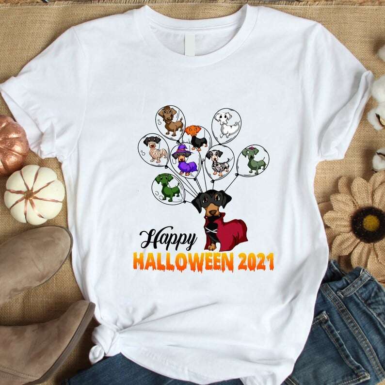 Happy Halloween 2021 - Halloween Dachshund costume, costume for Halloween