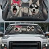 Husky Couple, Husky Dog Autosun
