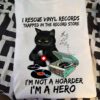 I rescue vinyl records trapped in the record store - Vinyl hero, vinyl record and cat
