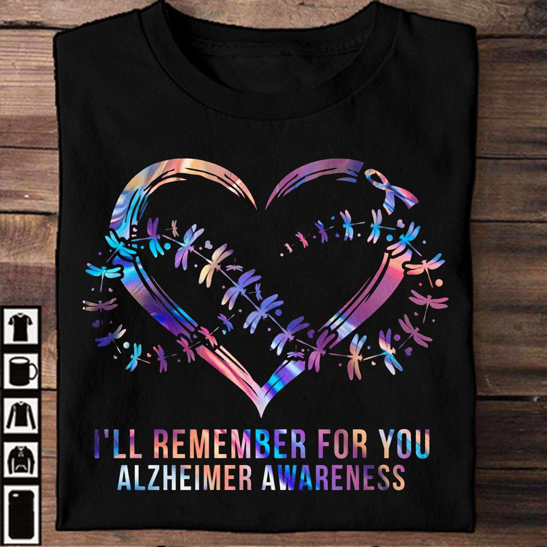 I'll remember for you - Alzheimer awareness, dragonfly the animal