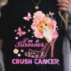 I'm a survivor - Breast cancer awareness, breast cancer survivor, crush cancer ribbon