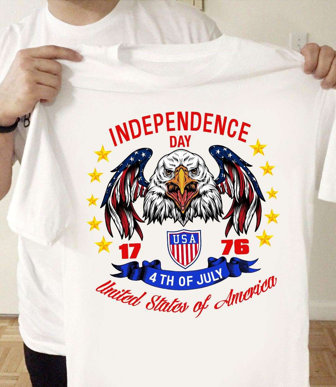 Independence day 4th of July - United States of America, America eagle symbol