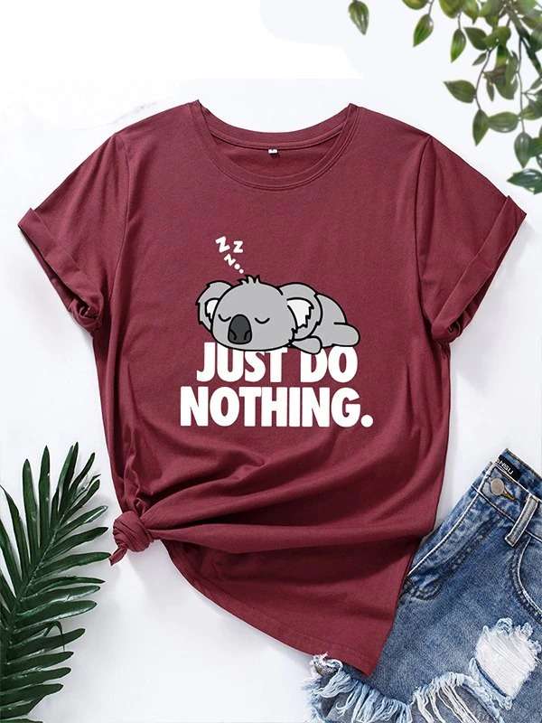Just do nothing - Lazy sleeping Koala bear, do nothing Koala