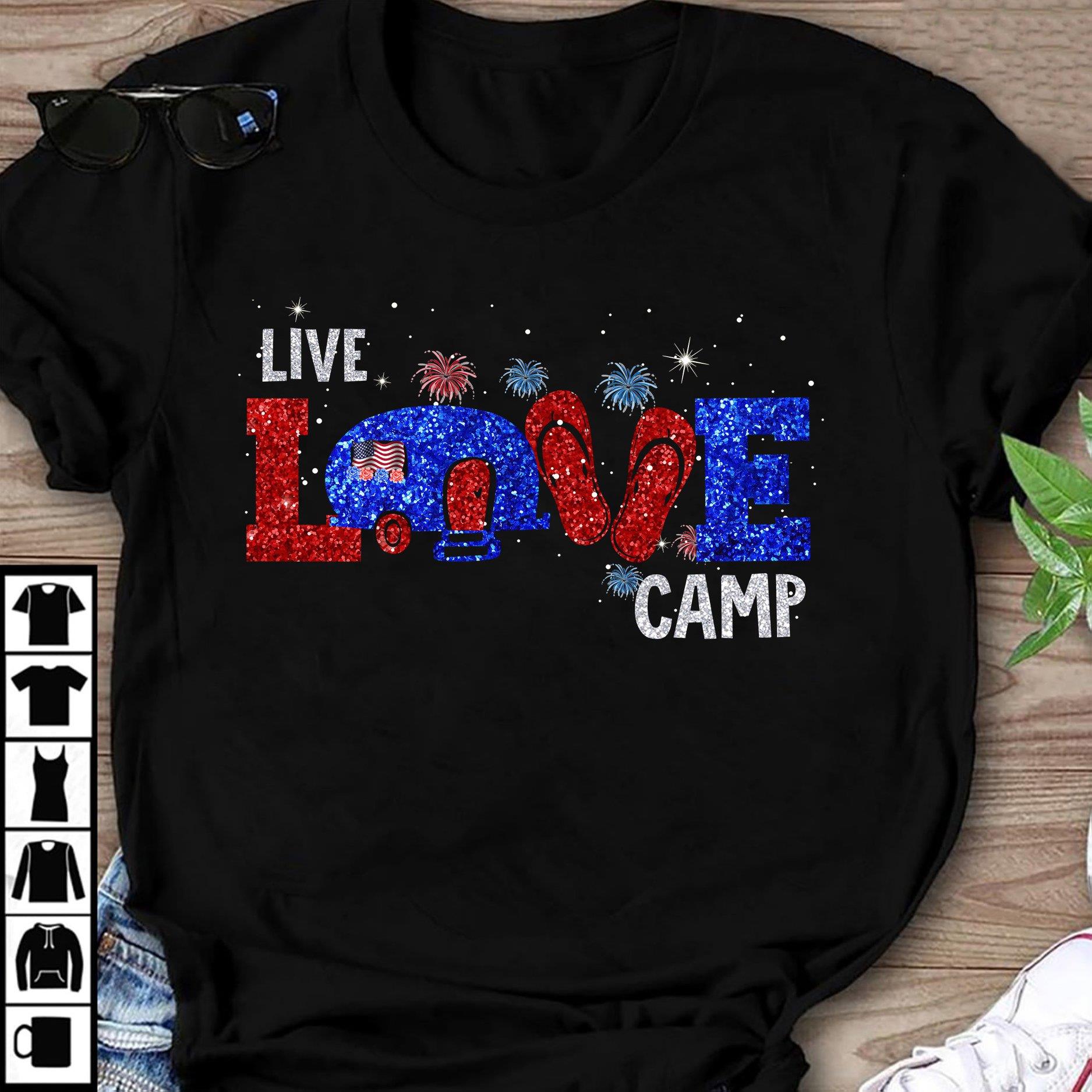 Live love camp - Camping car, camping the hobby, live to go camping