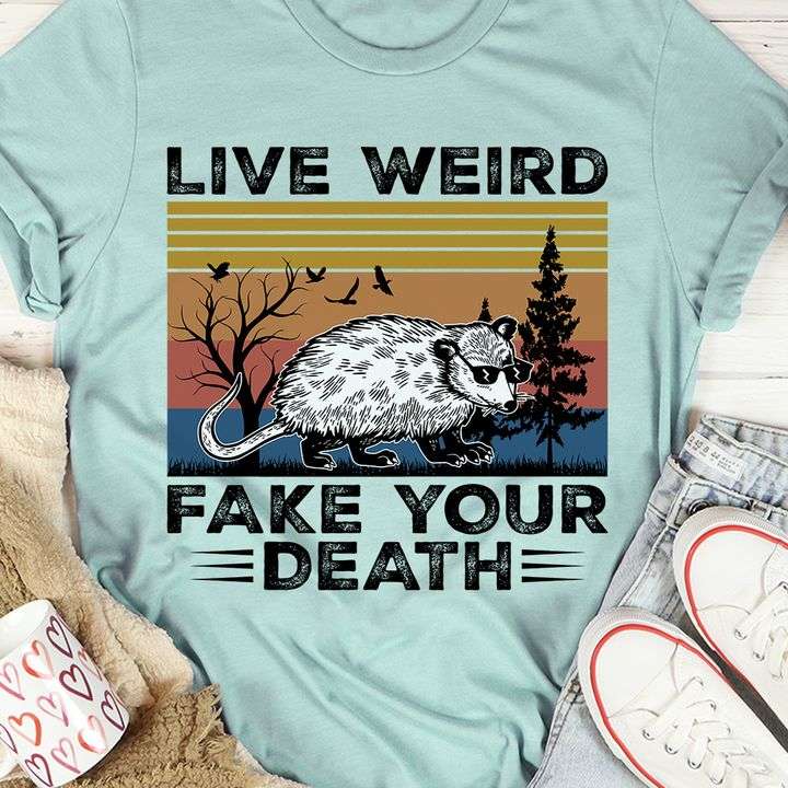 Live weird, fake your death - Opossum the animal