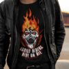 Lonely riders - ride or die by Hipster Skulls, flame evil skull