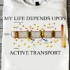 My life depends upon active transport - Espacio extracelular