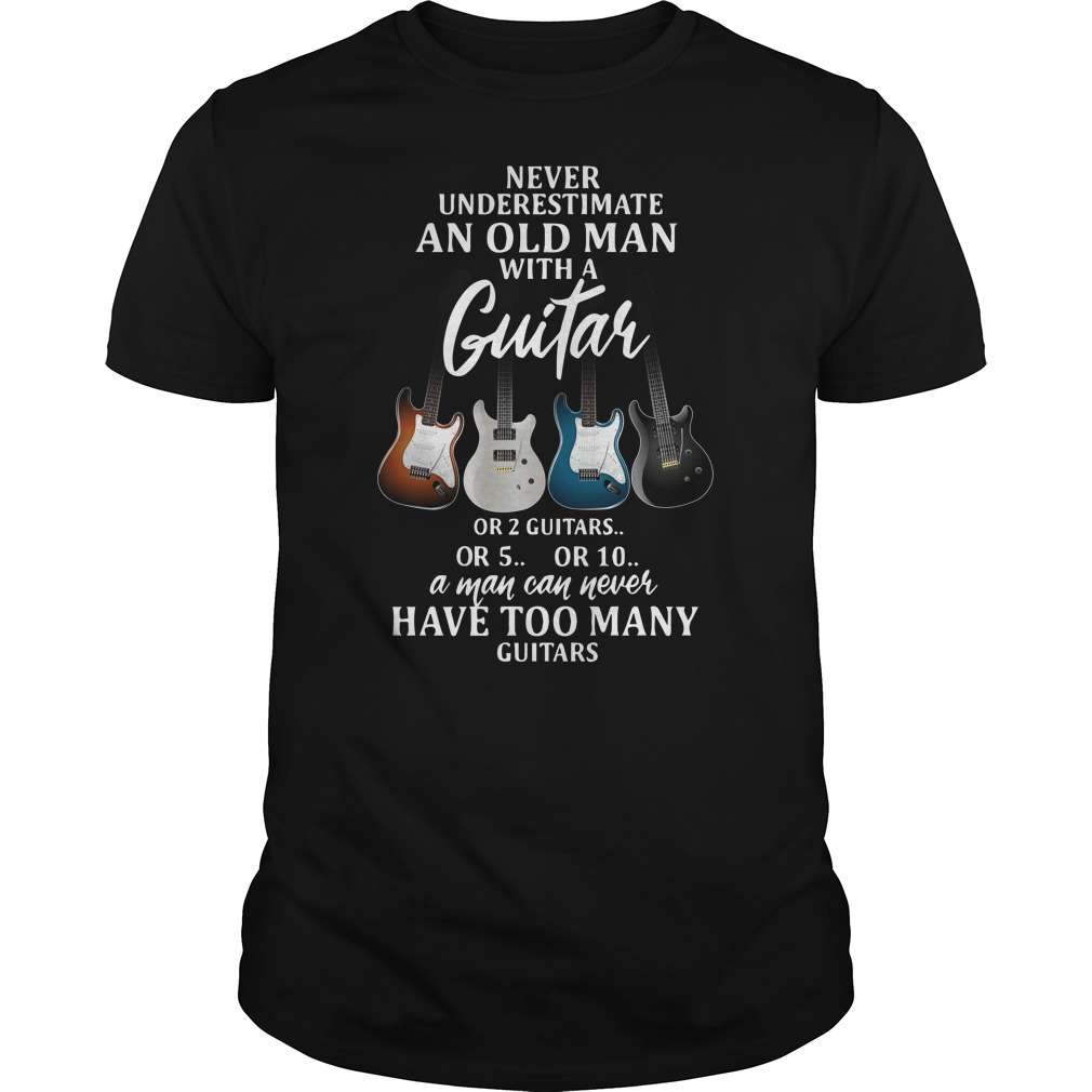Never underestimate an old man with a guitar - Old man loves guitar, old man guitarist