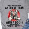 Never underestimate an old veteran with a DD-214 who has a very psychotic wife - American veteran