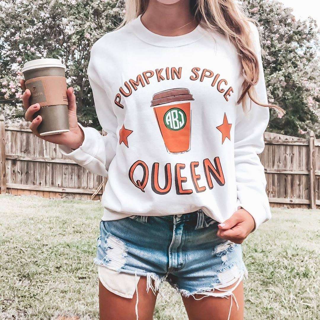 Pumpkin spice queen - Halloween pumpkin drink, Pumpkin queen