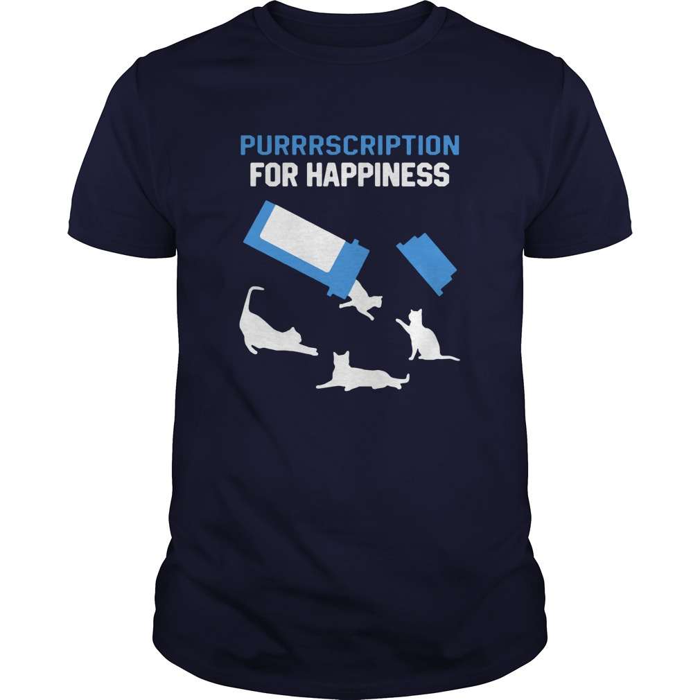 Purrrscription for happiness - Pill for happiness, happy with cat