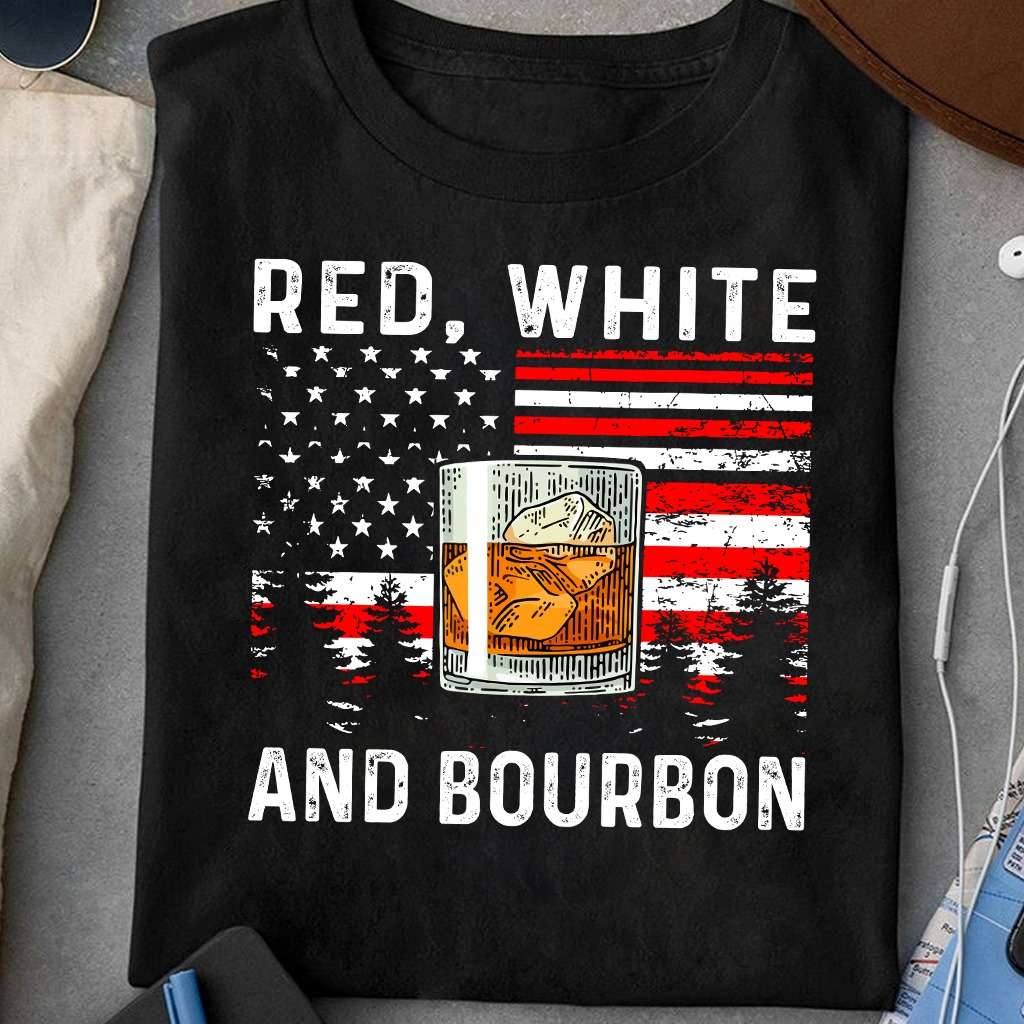 Red, white and bourbon - Bourbon wine, American loves bourbon