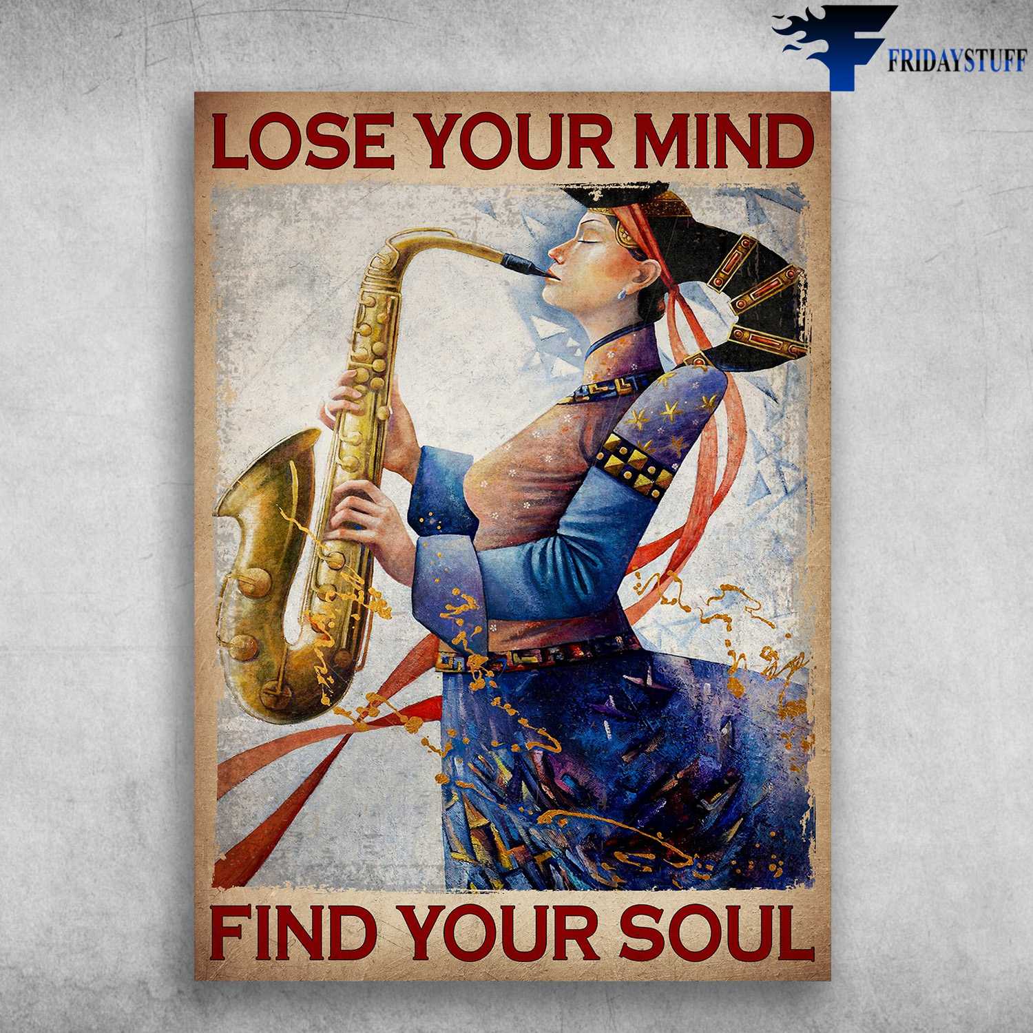 Saxophone Woman - Lose Your Mind, Find Your Soul, Music Player