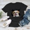 Shih Tzu dog - Gorgeous Shih Tzu dog, T-shirt for people love dogs