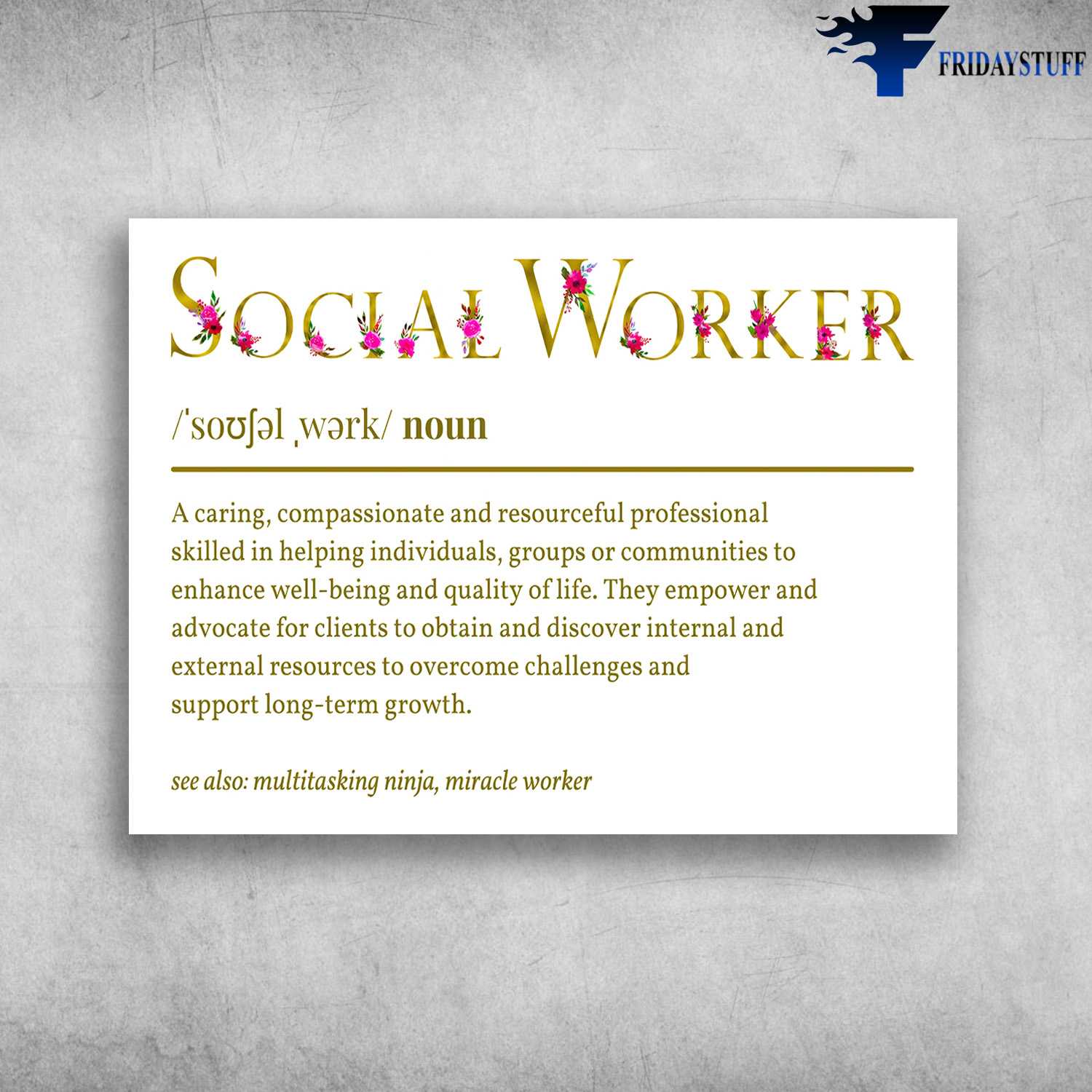 Social Worker - A Caring, Compassionate And Resourceful Professional, Skilled In Helping Individuals, Groups Or Communities