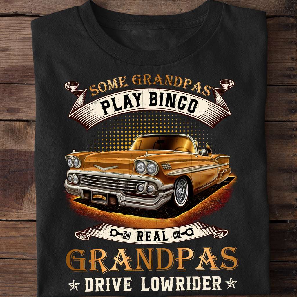 Some grandpas play bingo real grandpas drive lowrider - Lowrider old car