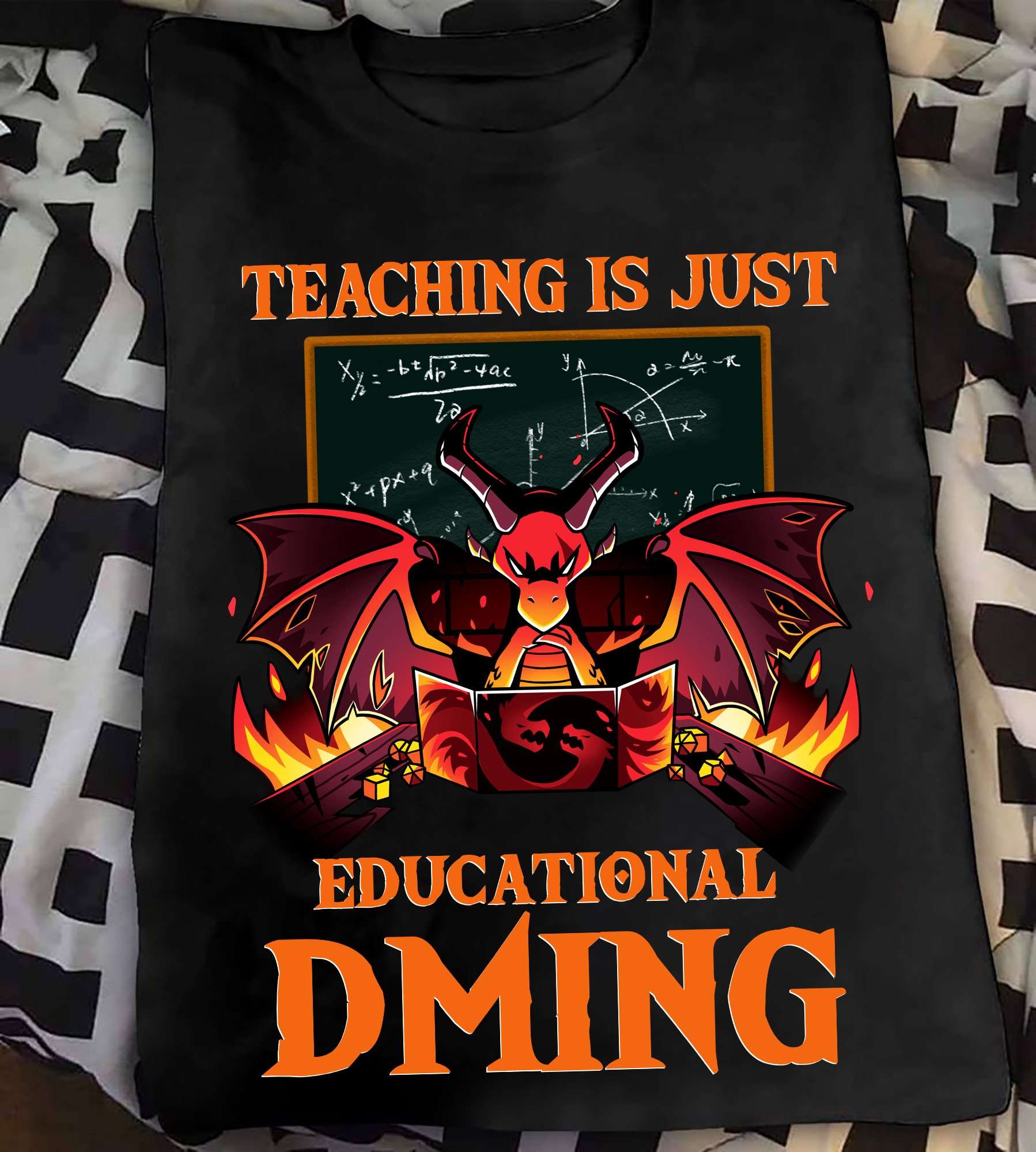 Teaching is just educational dming - Flame dragon teaching, teacher educational job