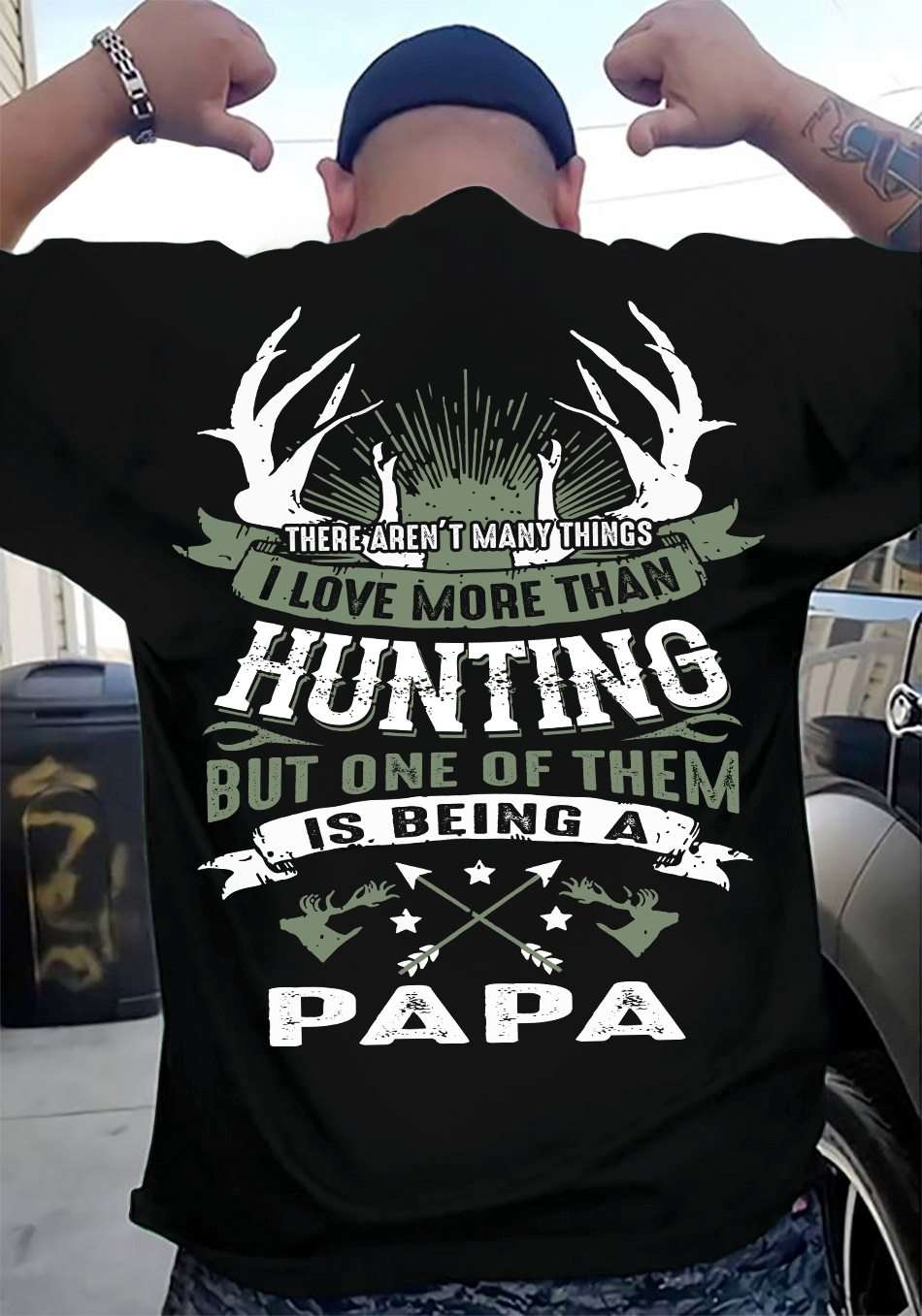 There aren't many things I love more than hunting but one of them is being a papa - Papa love hunting