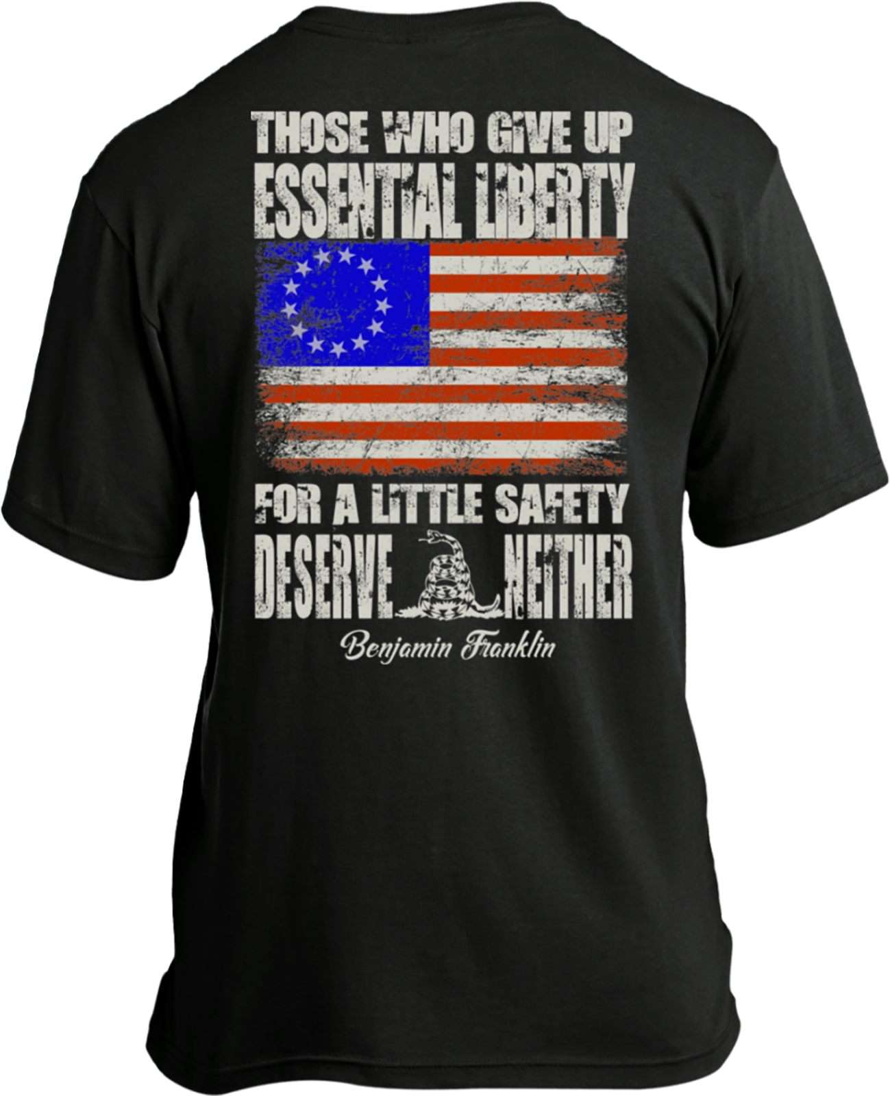 Those who give up essential liberty for a little safety deserve neither - Benjamin Franklin, America president