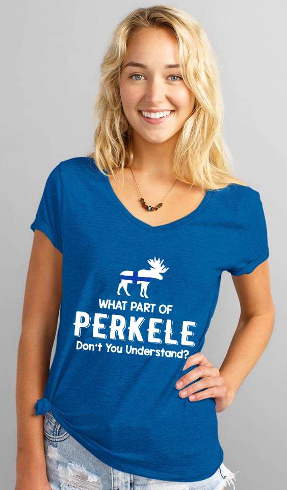 What part of Perkele don't you understand - Finland flag, moose finland flag picture