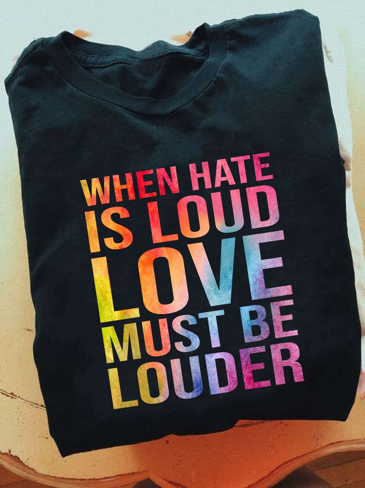 When hate is loud, love must be louder - Hate and love