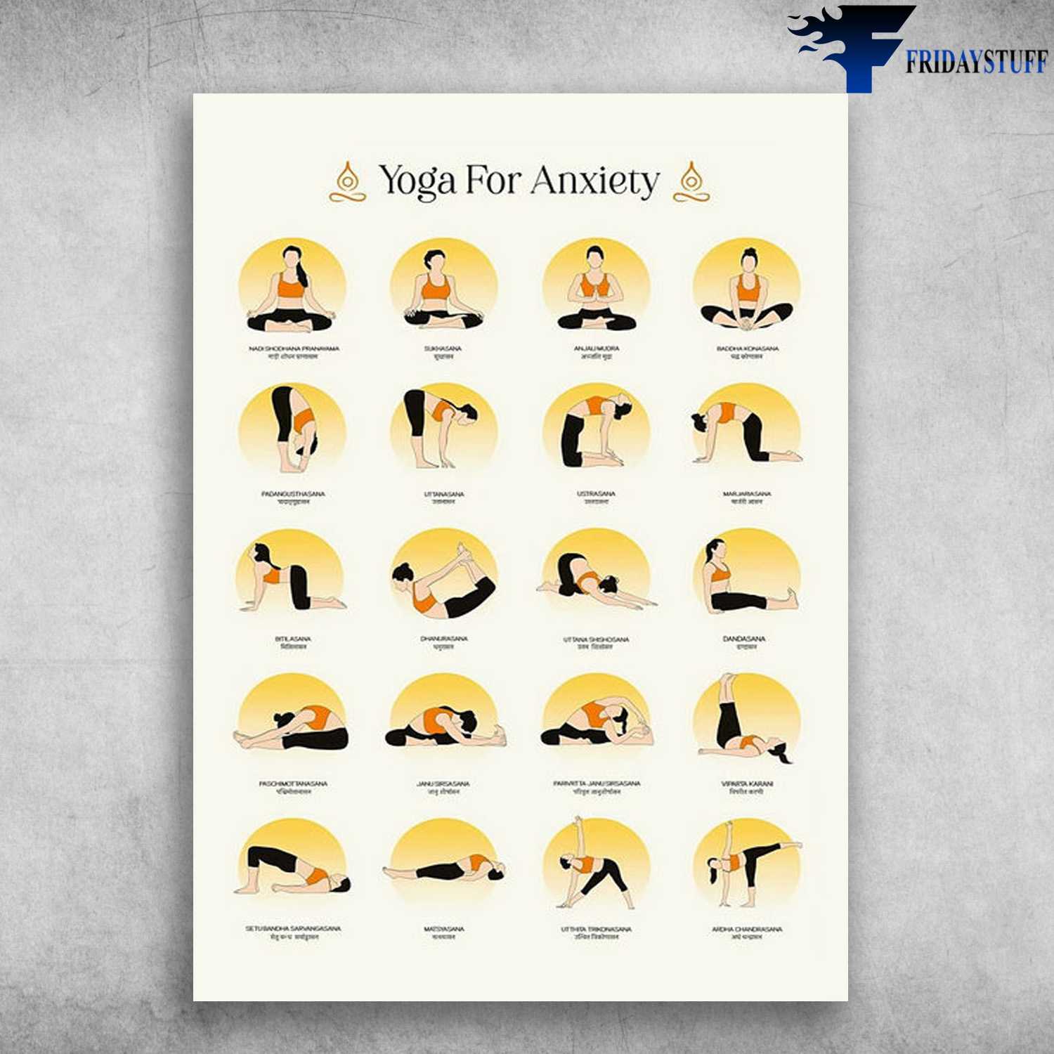 Yoda For Anxiety - Yoga Poses