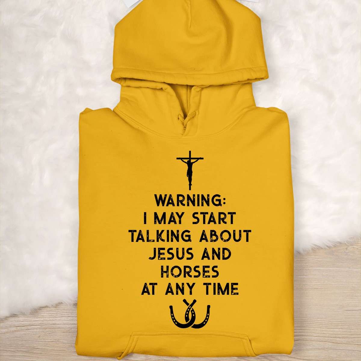 Jesus Horses - Warning i may start talking about jesus and horses at any time