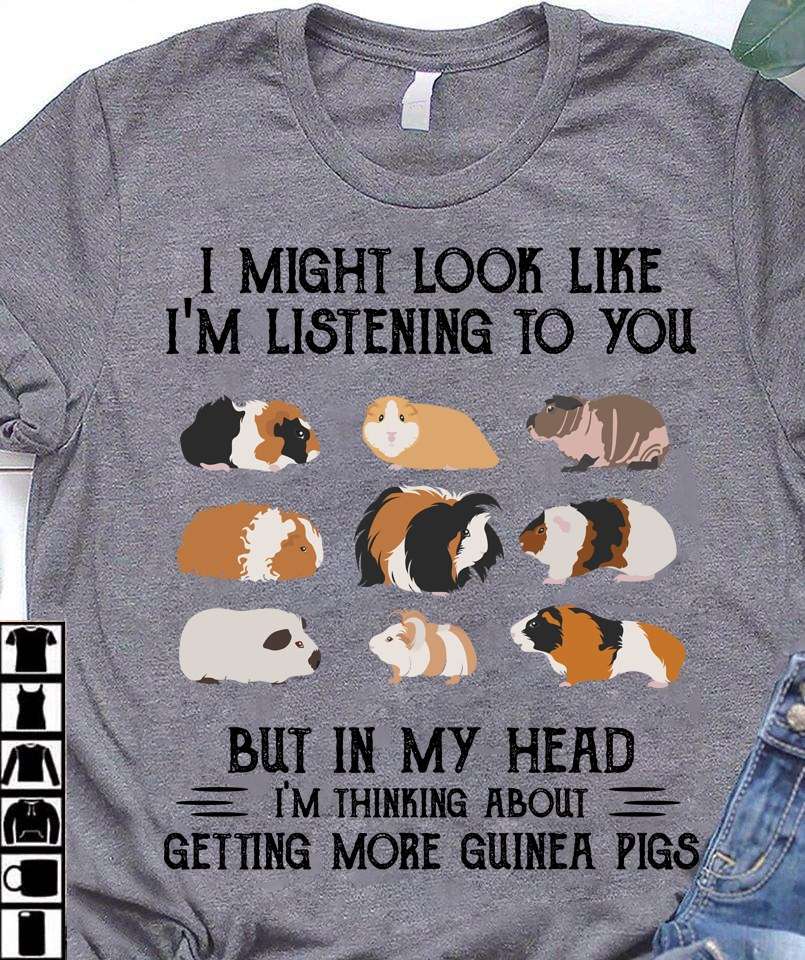 Guinea Pigs - I might look like i'm listening to you but in my head i'm thinking about
