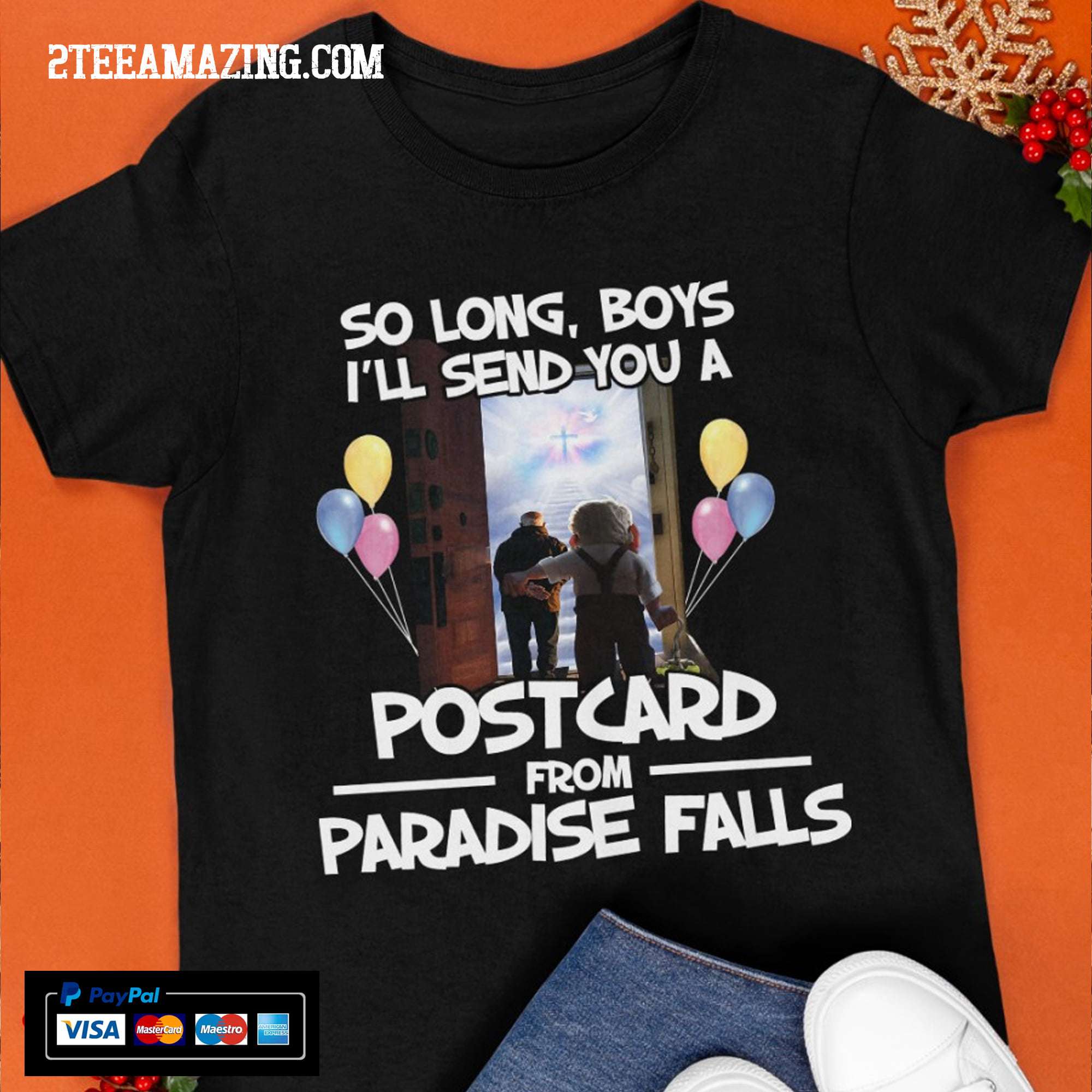 Up Movie - So long, boys i'll send you a postcard from paradise falls