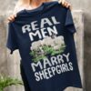 Sheep And Miniature American Shepherd - Real men marry sheep girls