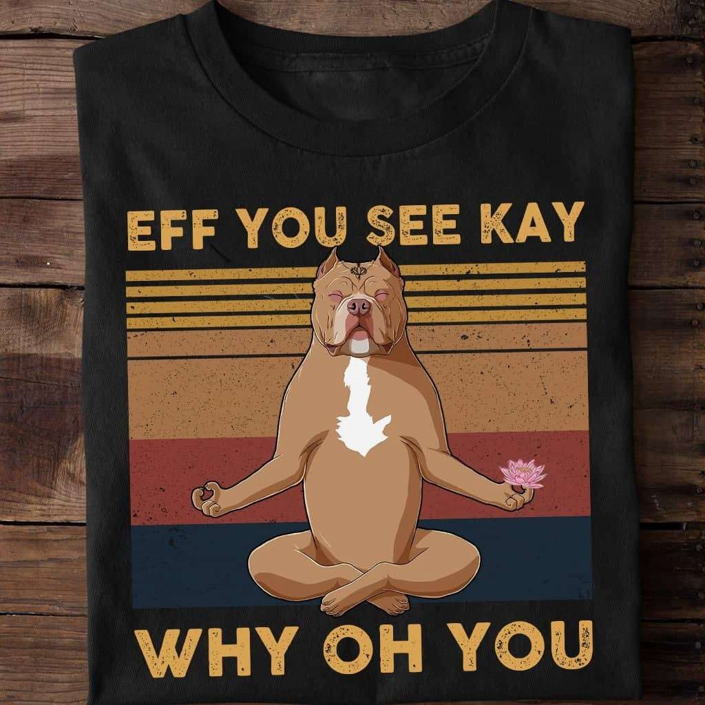 Pitbull Yoga - Eff you see kay why oh you