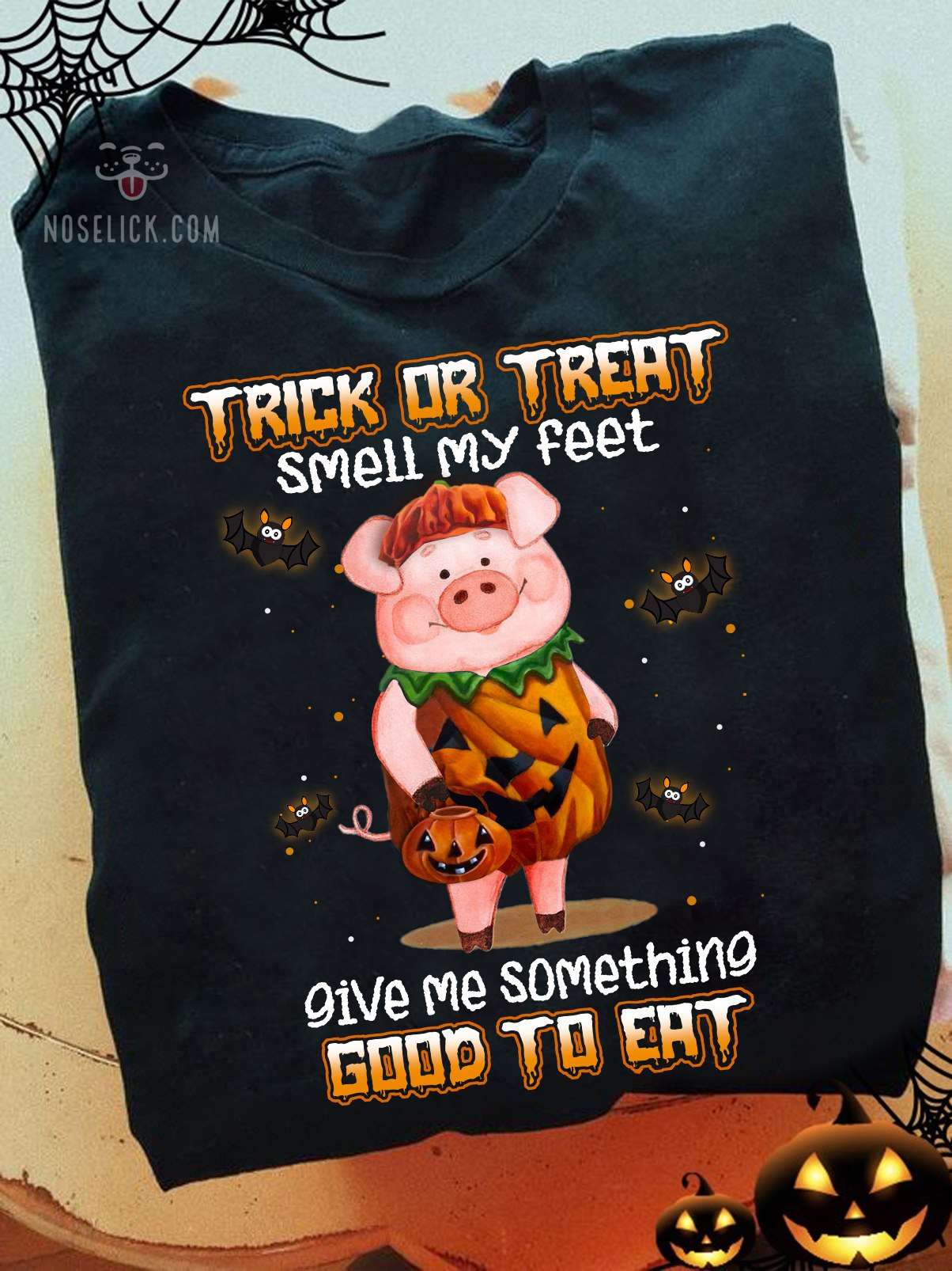 Trick Or Treat, Pig Halloween - Trick or treat smell my feet give me something good to eat