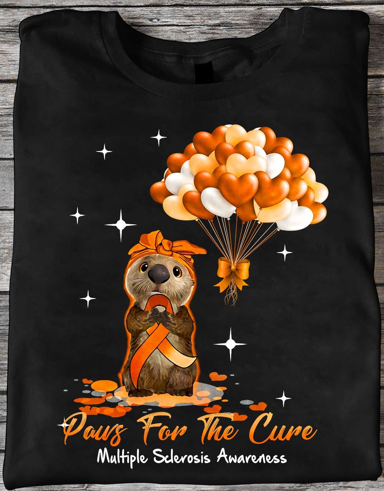 Multiple Sclerosis Otter, Balloon multiple sclerosis - Paus for the cure MS Awareness