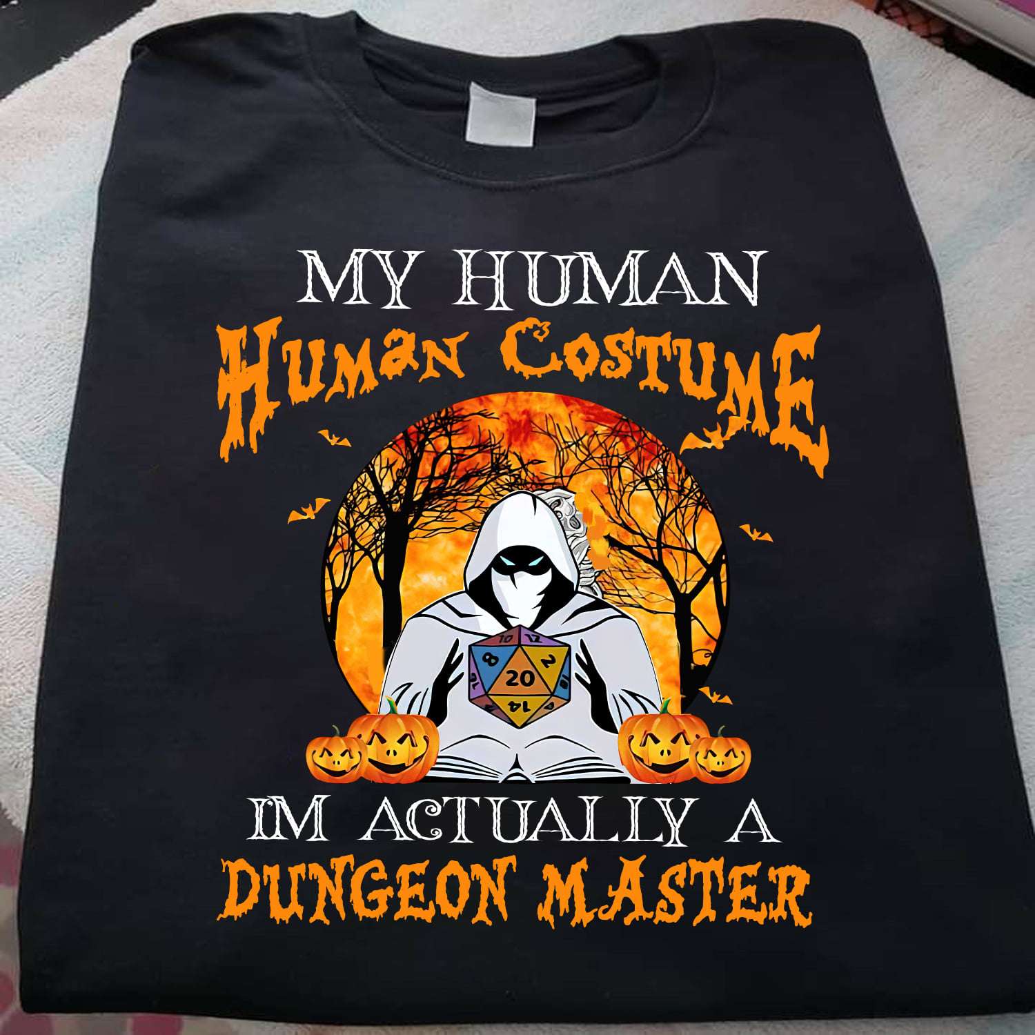 Dungeon Master, D&D Game - My human human costume i'm actually a dungeon master