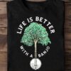 Tree Banjo Guitar - Life is better with a banjo
