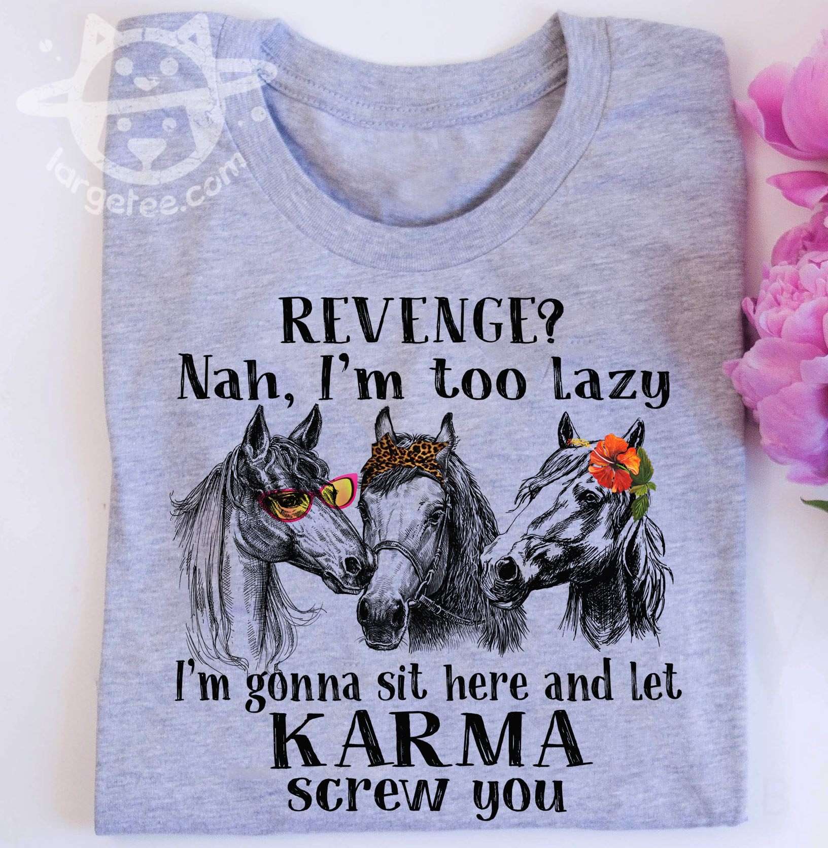 Lazy Horse - Revenge nah i'm too lazy i'm gonna sit here and let karma screw you
