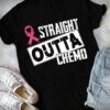 Breast Cancer Ribbon - Straight Outta Chemo