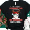 Baseball Christmas Hat - Yes i have a retirement plan i plan on watching my grandson play baseball