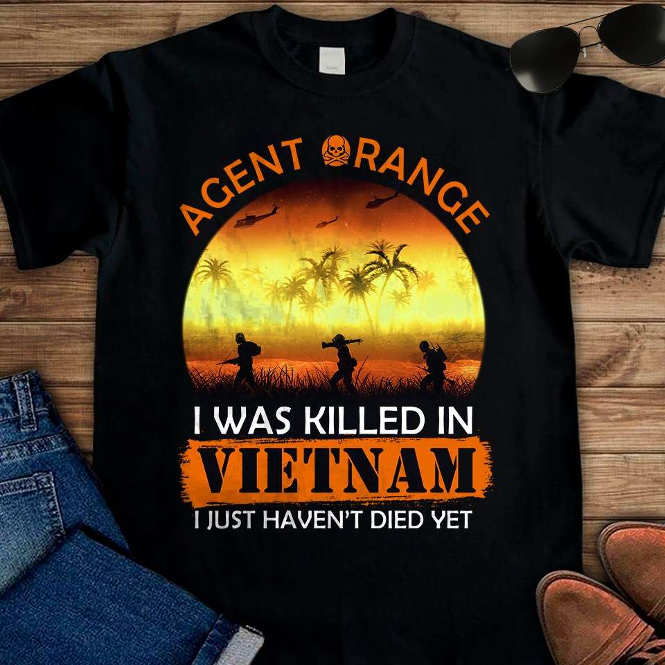 Vietnam Soldier - Agent range i was killed in vietnam i just haven't died yet