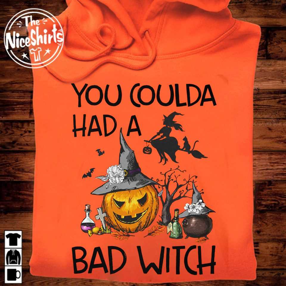Bad Witch, Halloween Pumpkin - You coulda had a bad witch