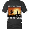 Dirt Bike Man, Halloween Night - Keep the candy i'll takes dirt bikes