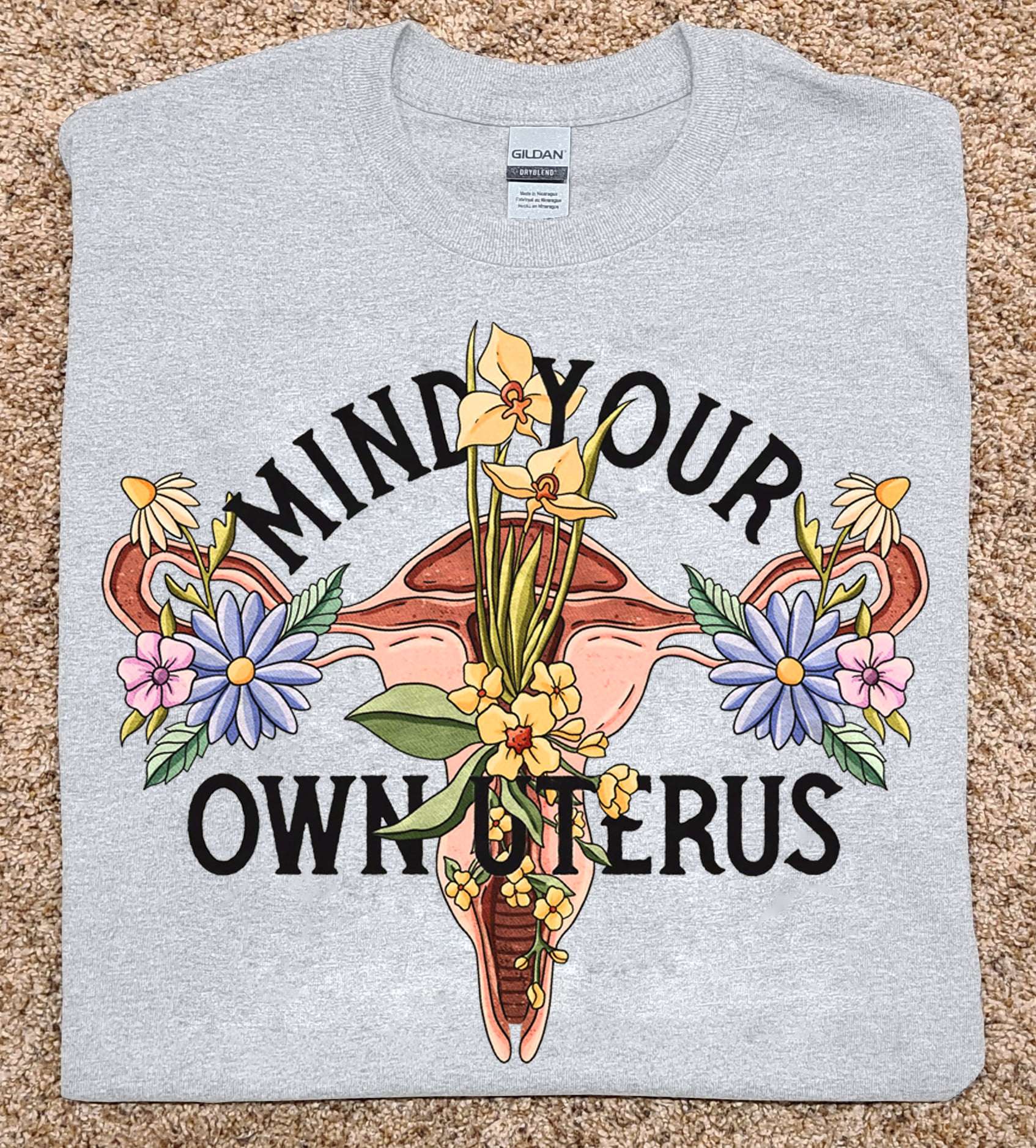 Uterus Flower - Mind your own uterus