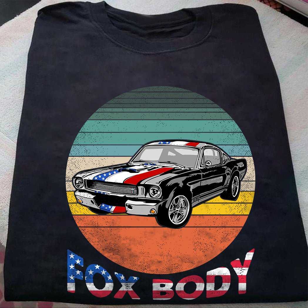 The Car, America Flag - Fox Body