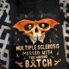 Butterfly Skull, Multiple Sclerosis Awareness - Multiple sclerosis messed with the wrong bitch
