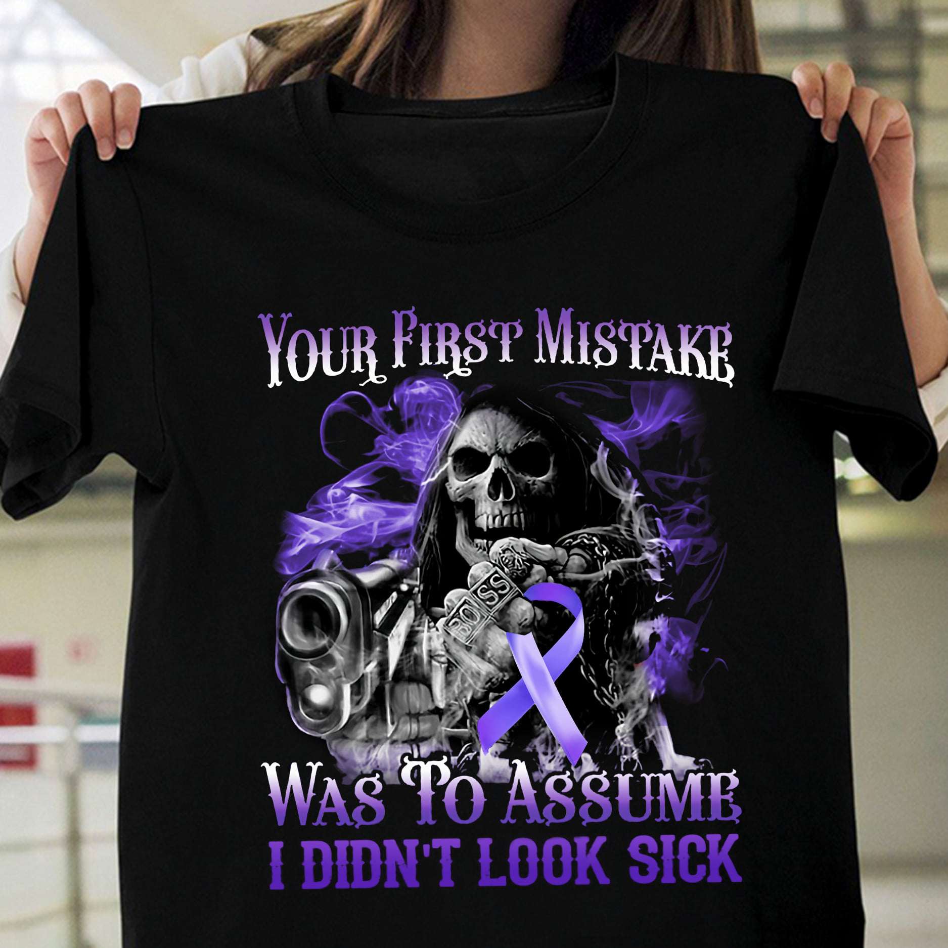 Fibromyalgia Devil Skeleton - You first mistake was to assume i didn't look sick