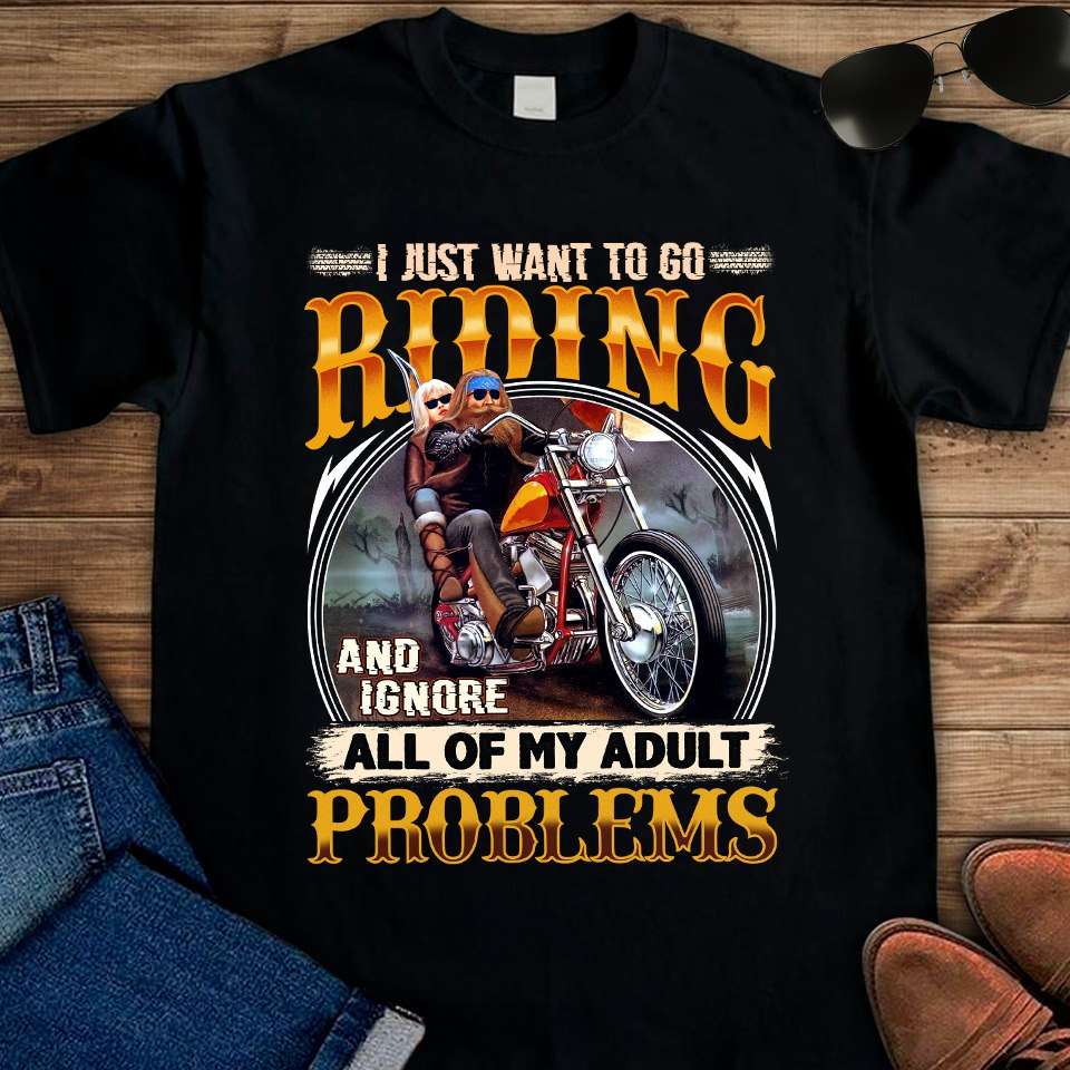 Riding Motorcycles - I just want to go riding and igrone all of my adult problems