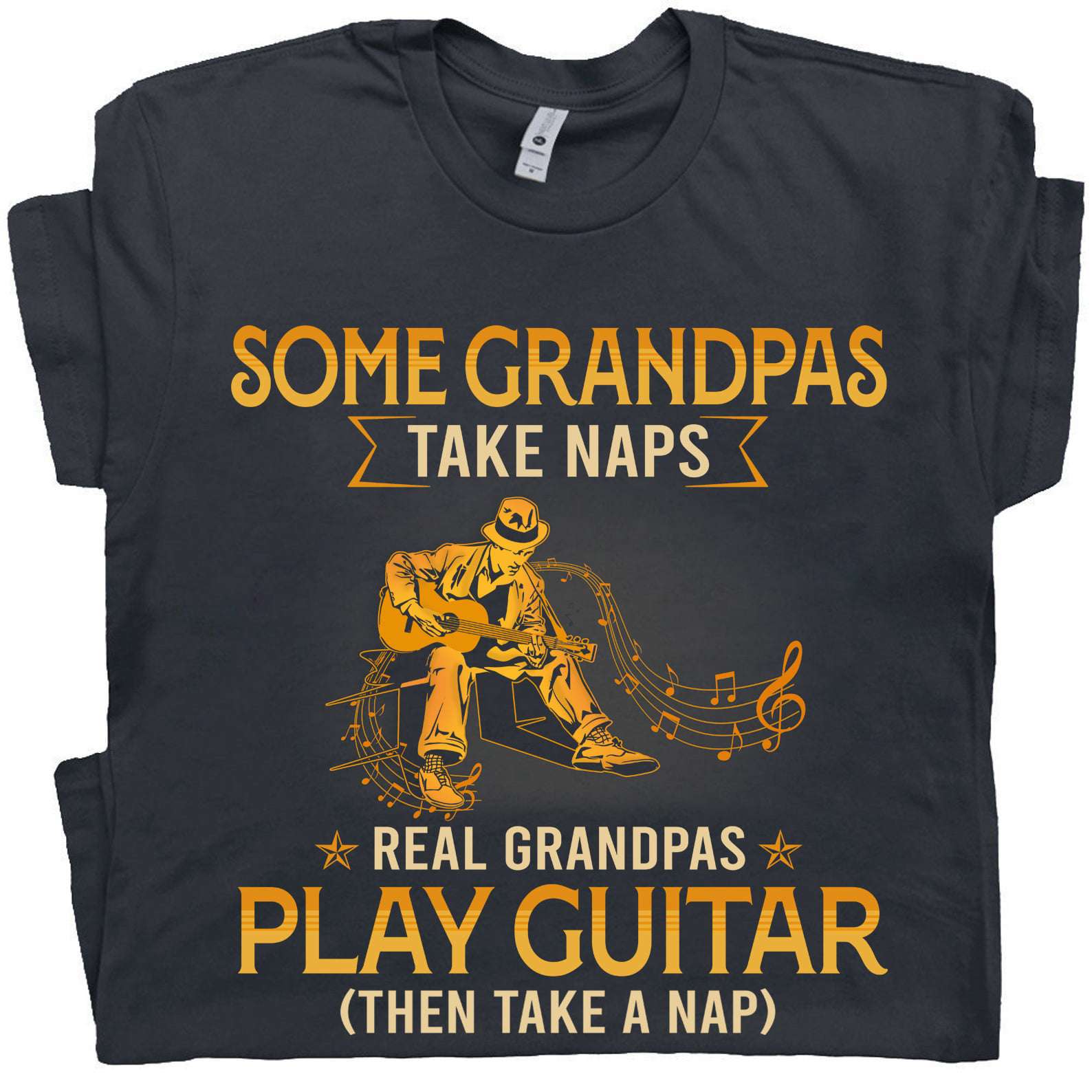 Guitar Man - Some grandpas take naps real granspas play guitar then take a nap