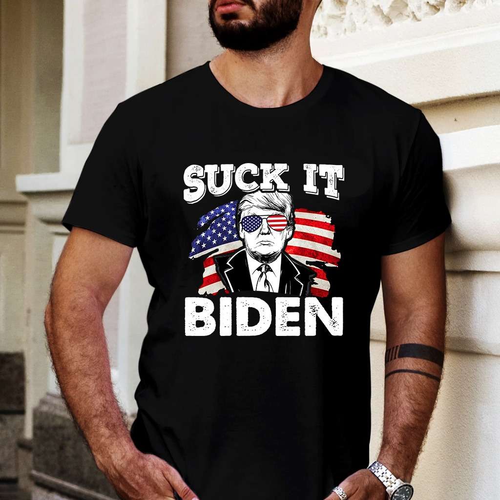 America Donald Trump - Suck it Biden Shirt, Hoodie, Sweatshirt ...